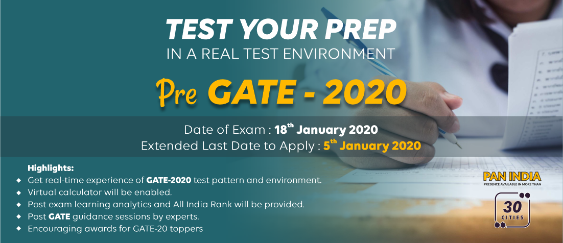 Pre Gate 2020 Ace Engineering Academy